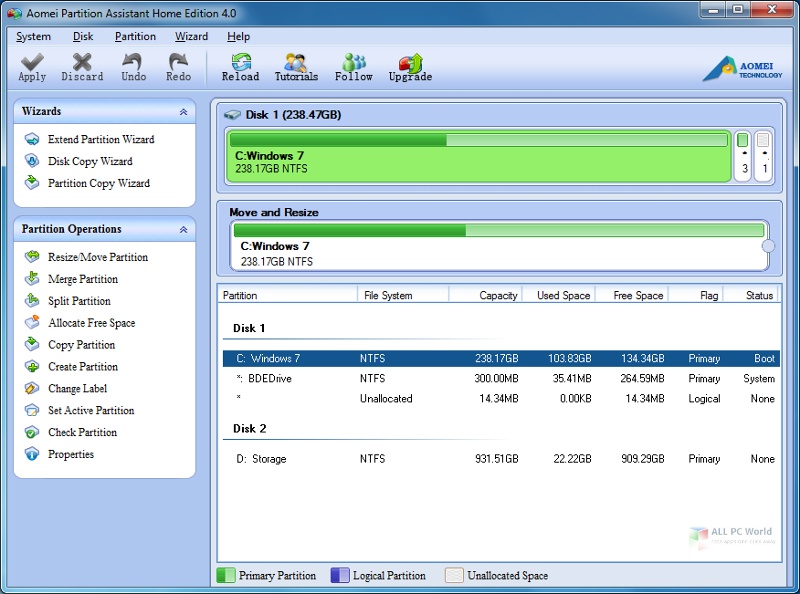 AOMEI Partition Assistant 9.10 Crack + License Key Updated 2023