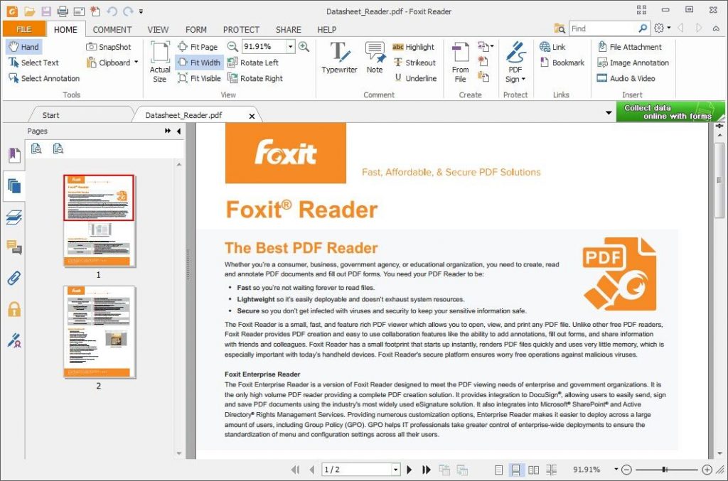 Foxit Reader 11.0.1 Crack + Activation Key Latest Version 2022